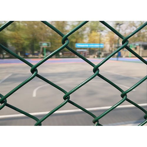 Pvc Coated Chain Link Mesh Fencing - Application: Construction