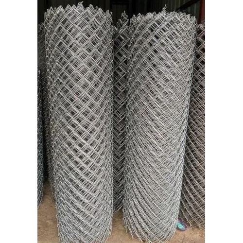 Gi Chain Link Fencing - Color: Silver