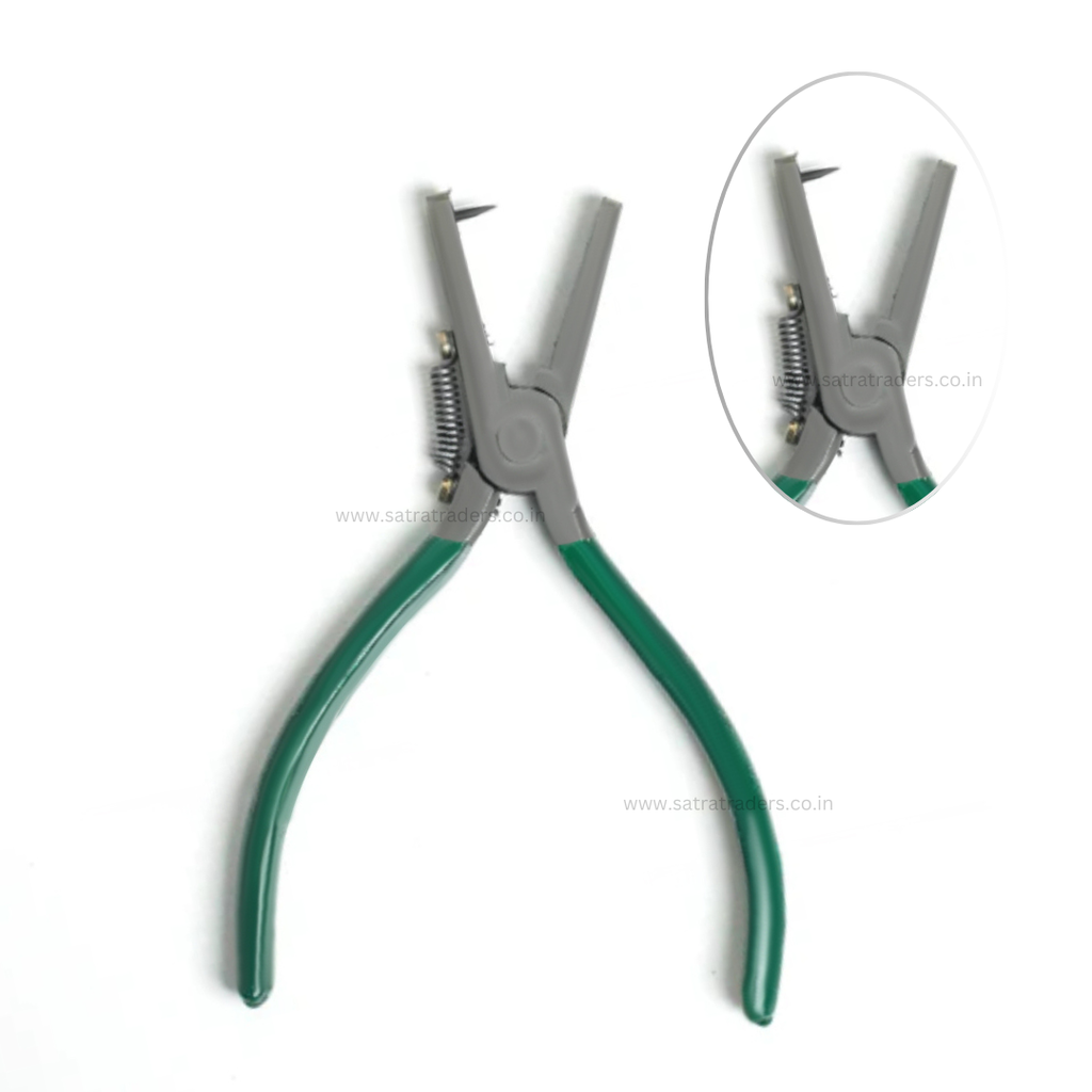 Hole Plier Plier - Stainless Steel Material, 6 Inch Size | Ideal For Crafting And Leather Work Applications