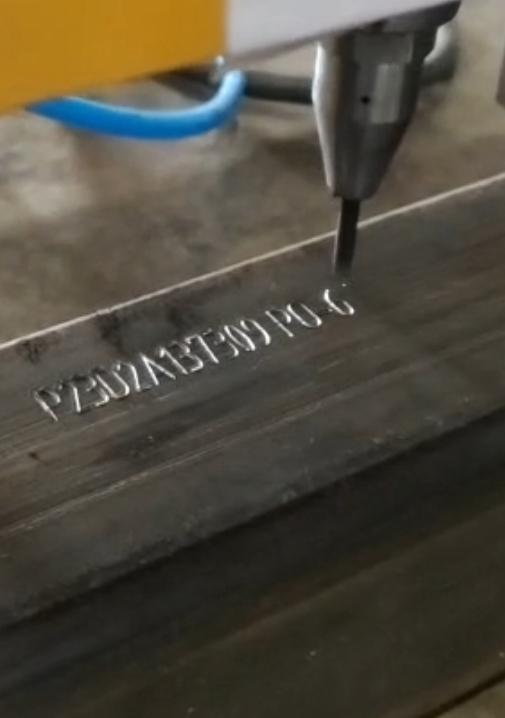 Dot Peen Marking Machine Dpb402 - Color: Yellow