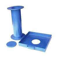 Sand Pouring Cylinder - High-quality Material, 30 Cm X 4 Cm, Blue Color | Precision Tool For Field Density Measurement In Soils