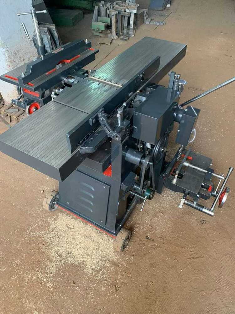 Woodworking Machine Attached With Chain Motoriser - Color: Black