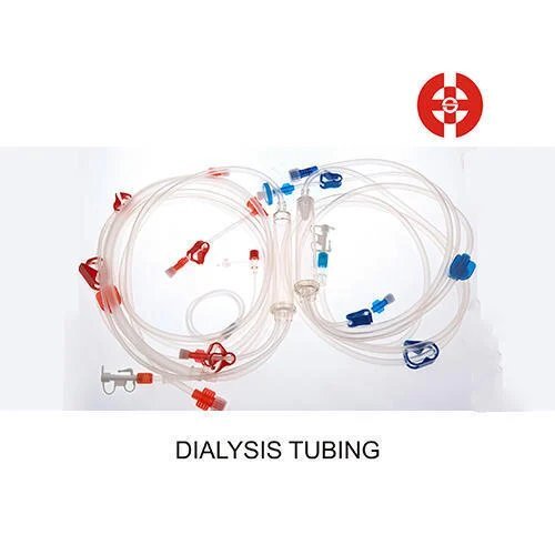 Blood Line Tubing - PVC Material, Transparent Color, Portable Design | Ideal for Hospital, Clinical, and Laboratory Use