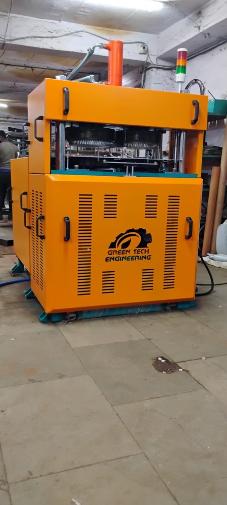 Hydraulic Buffet Plate Making Machine - Capacity: 36 Pcs/min