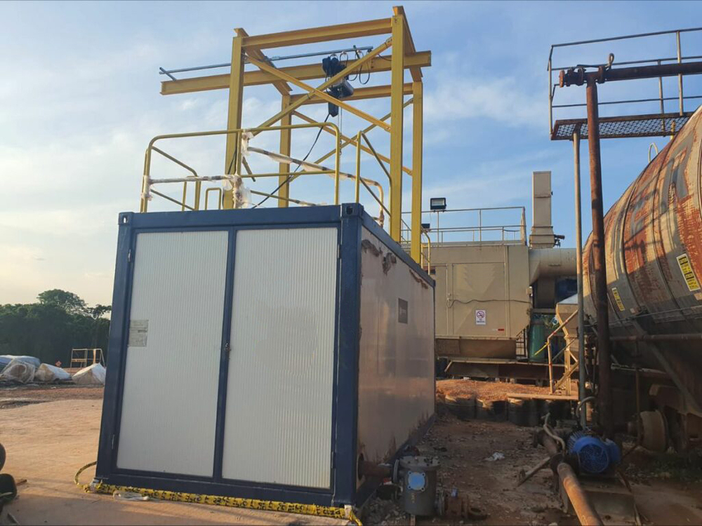 Bitumen Bag Melter