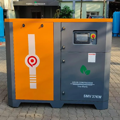 Smv 37Kw Portable Air Compressor - Material: Mild Steel