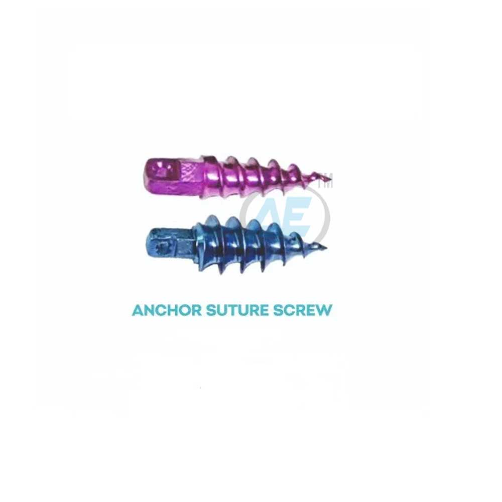 orthopedics Suture  Anchor  screw Titanium