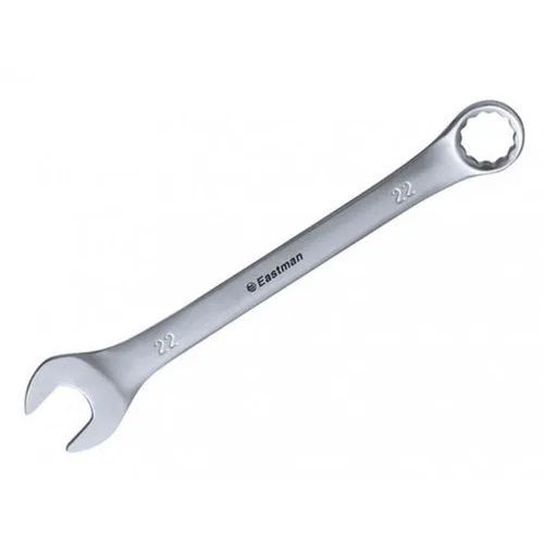 Bi Hexagon Ring Spanners Shallow Offset - Color: Silver