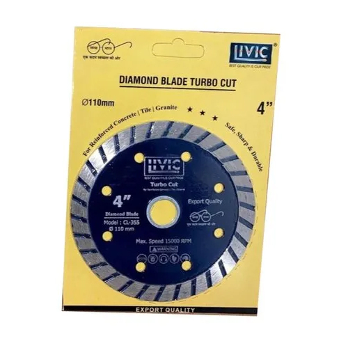 thumbnail image 2 of POWERCUTT 14" Laser Turbo Diamond Saw Blade – Cuts Rebar, Concrete, Stone – NEW DESIGN 2 of 4