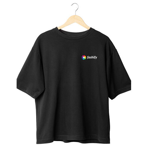 Oversized T-Shirt  Black - Gender: Male