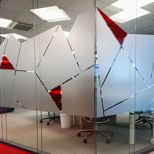 Frosted Glass Film - Color: Transparent