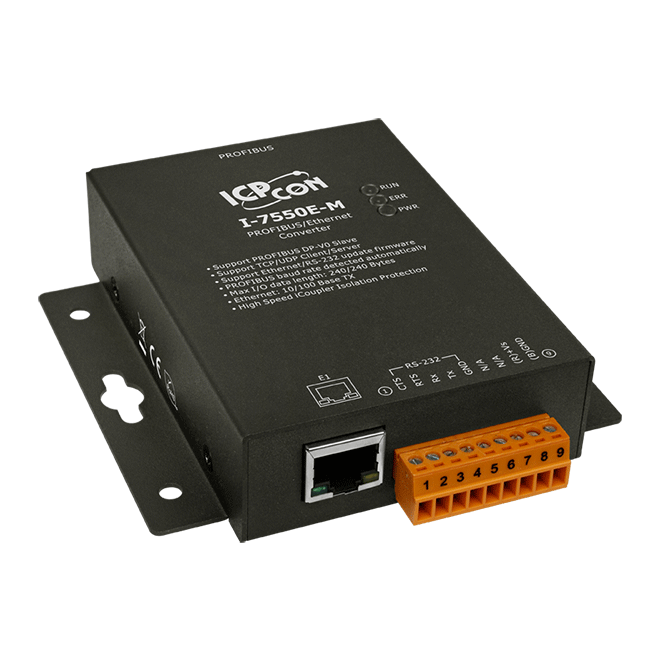 Profibus To Ethernet Converter - Color: Blue
