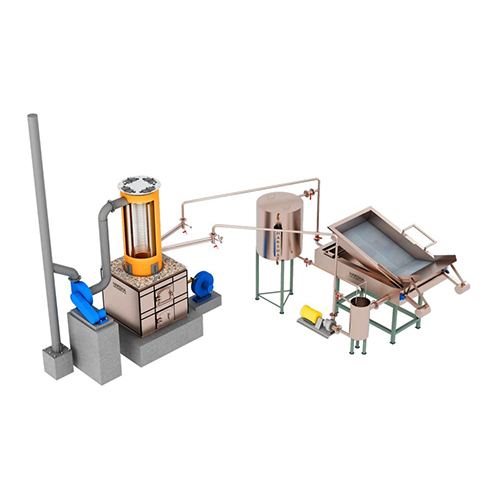 Rectangular Fryer With Wooden Heat Exchanger