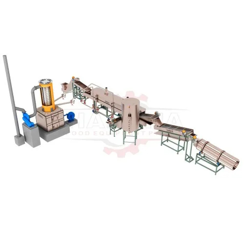 Continuous Potato Chips Fryer
