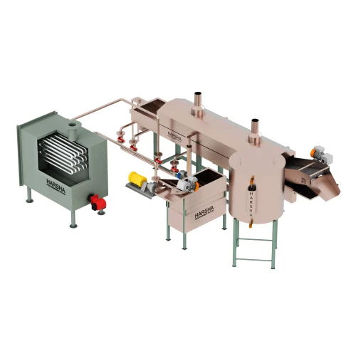 Continuous Namkeen Fryer With Diesel Heat Exchanger - Capacity: 1000 Kg/Hr