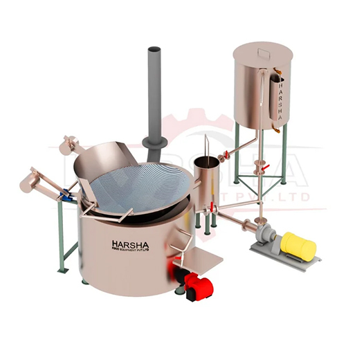 Circular Snack Food Fryer Machine