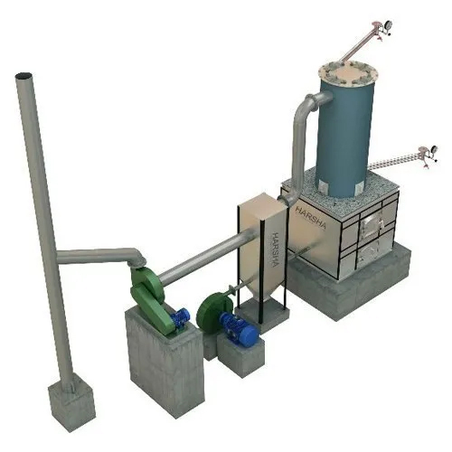 500 Kg-Hr Wood Fired Steam Boiler - Heat Efficiency: 75 +/-2%