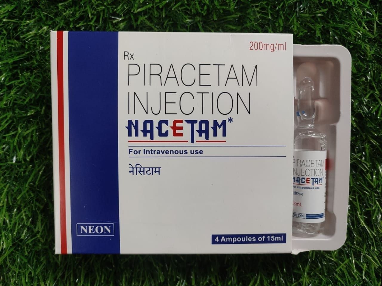 Piracetam 200mg Injection - Nacetam