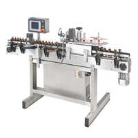 Automatic High Speed Dry Powder bottle Sticker Labeling Machine