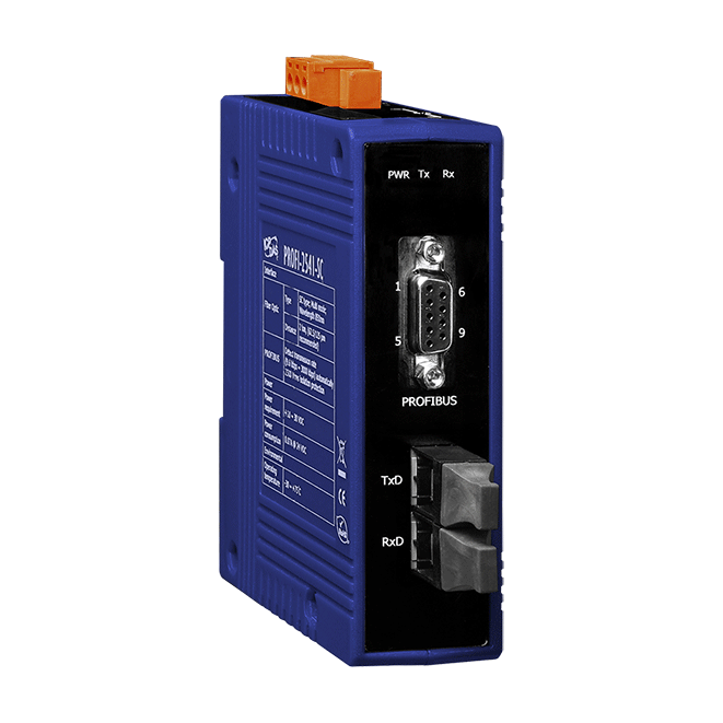 Profibus To Fiber Optic Converter - Color: Blue