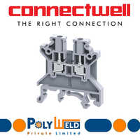 Connectwell Cts2.5un - 2.5 Sq.mm Size, Gray Color - 1000 Volt Rated Voltage, 1 Year Warranty