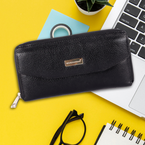 Ladies Black Clutch - Design: Standard