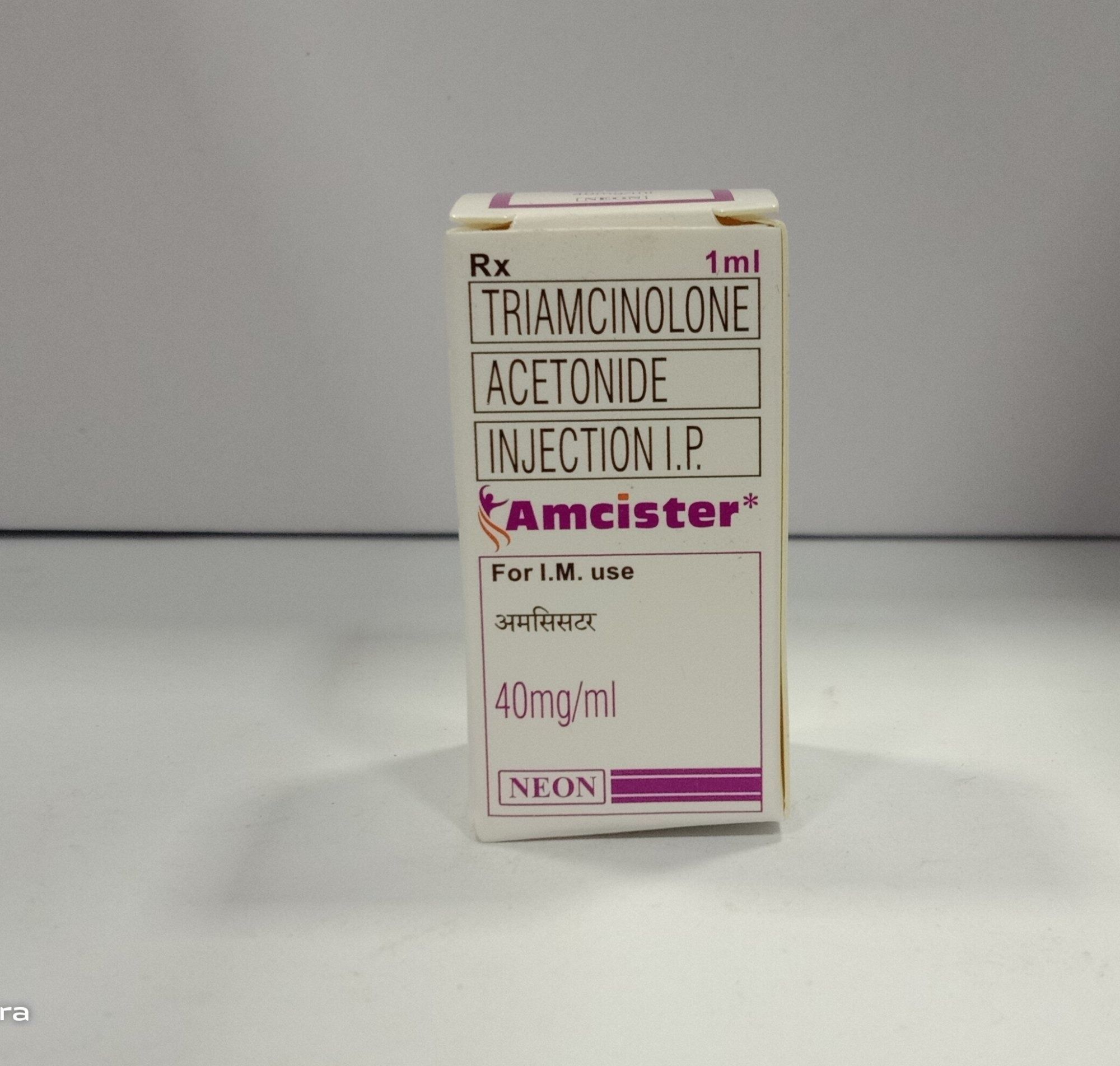 Amcister Triamcinolone Acetonide Injection