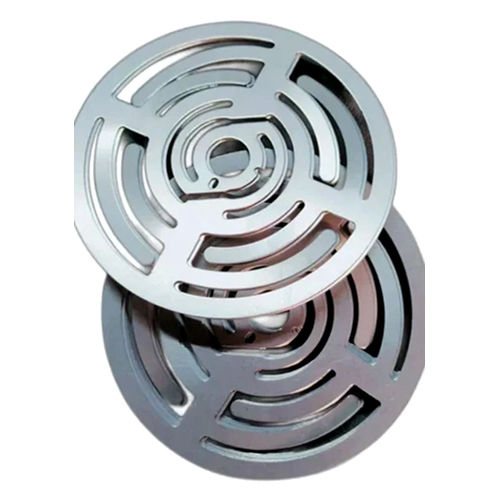 Industrial Valve Spring Plate - Color: Silver