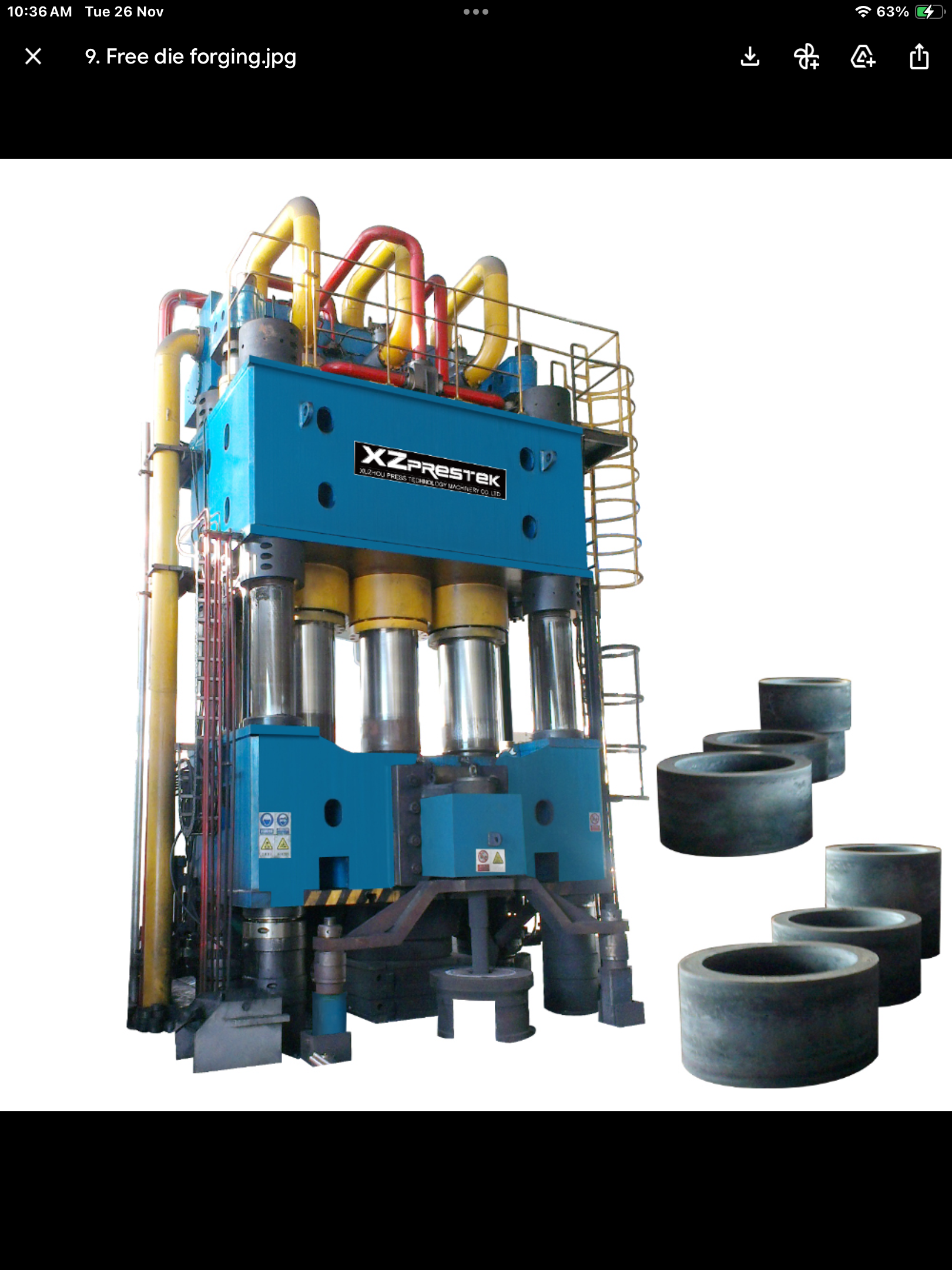 Hot Forging Project Machines.