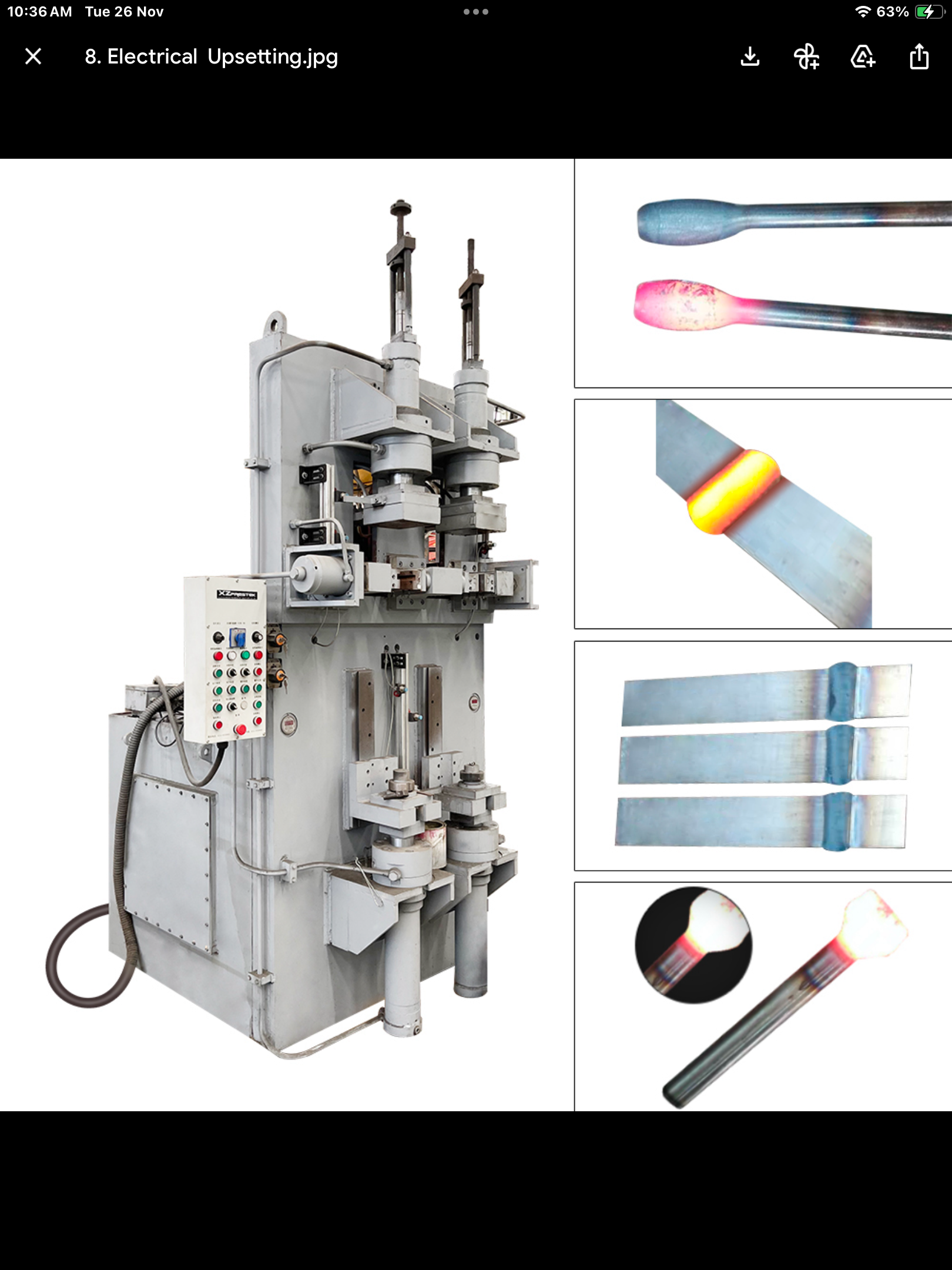 Hot Forging Project Machines.