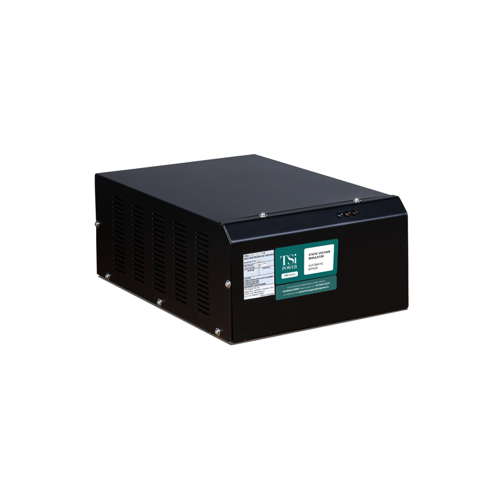 26% Single Phase Igbt Based Static Voltage Stabilizer With Precision (Vrp) - Color: Light Grey