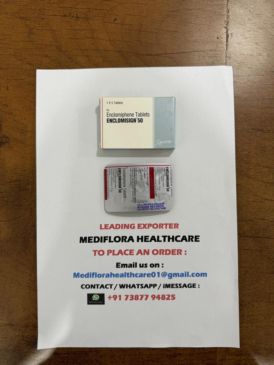 ENCLOMISIGN 50MG