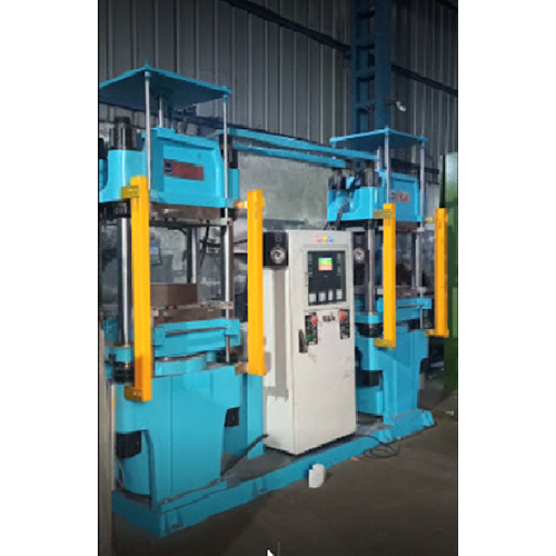 3Rt Rubber Moulding Machine - Color: Multicolor Paint Coated