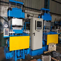 4RT Rubber Moulding Machine - Bore Diameter 400 mm, Platen Size 460x480 mm, Stroke Length 300 mm | High Efficiency, Fully Automatic with Human Machine Interface Control System