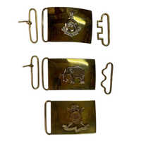 Military Brass Buckles - Durable Brass Material For All Seasons | High-quality Craftsmanship, Suitable For Rainy, Spring, Summer & Winter Use