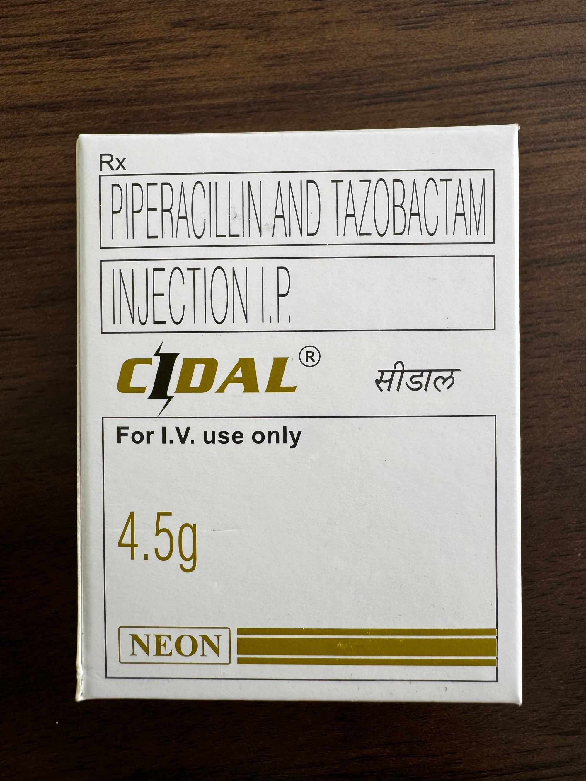 Cidal Piperacillinand Tazobactam IP Injection