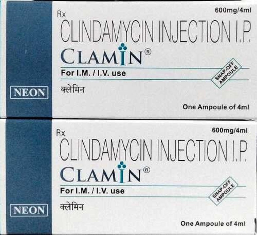 CLINDAMYCIN INJECTION I.P 600 MG / 4ML CLAMIN