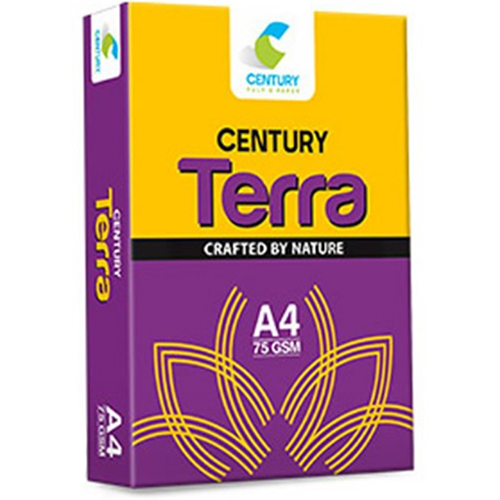 टेERRA A4 आकार 75 जीएसएम कॉपीर पेपर