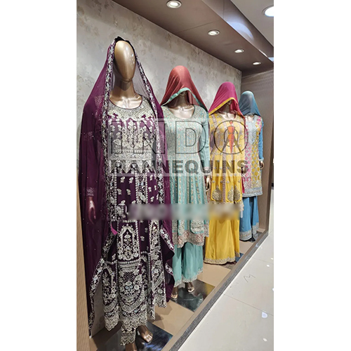 Sitting Mannequin for Window Display