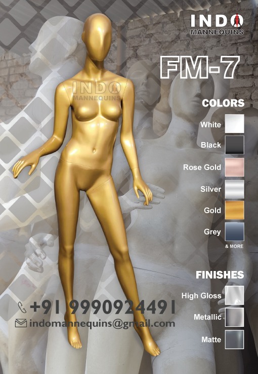 FM-7 Golden Female Mannequin