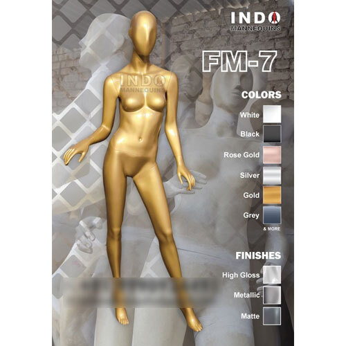 Golden Female Mannequin