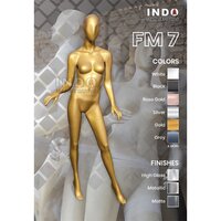 Golden Female Mannequin