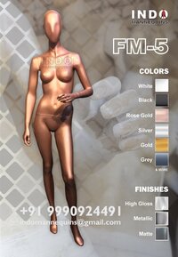 FM-5 Ladies Mannequins