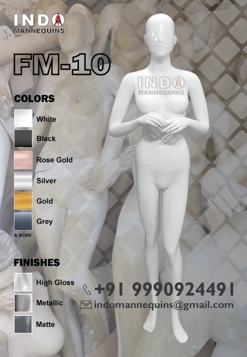 Fm-10 Ladies Mannequins - Color: Different Available