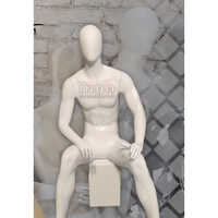 Sitting Mannequin for Window Display