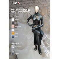 Sitting Mannequin for Window Display