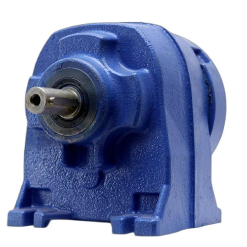 Helical Gear Motor - Color: Blue