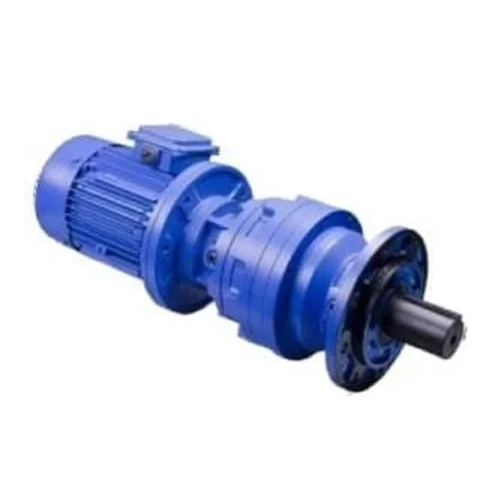 Flange Mounted Planetary Gear Box - Color: Blue