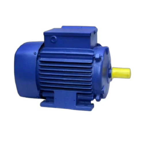 Single Phase Electric Motor - Color: Blue