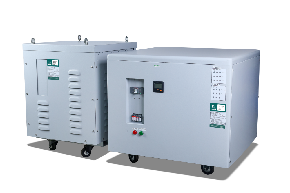 Nps Three Phase Static Voltage Stabilizer With Precision (Vrp) - Application: Power Supply
